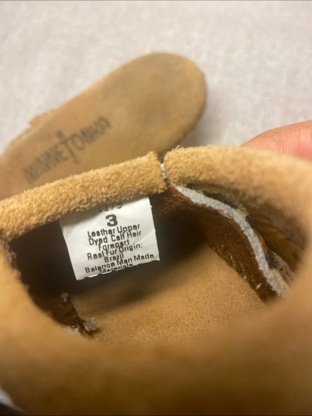 Minnetonka Leopard Print Fringe Moccasins -  Size 3 (Infant/Toddler),...
